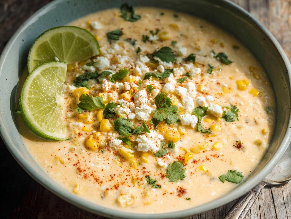 Mexican Street Corn Soup