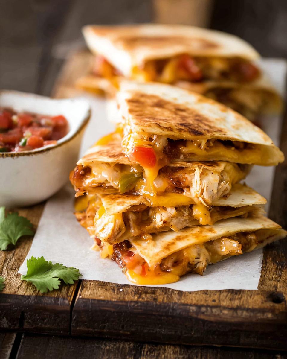 Irresistible 20-Minute Mini Chicken Quesadillas 3 Mini Chicken Quesadillas - detail 1