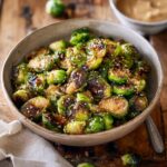 Miso Sesame Glazed Brussels Sprouts: 5 Star Vegan Side 4 Miso Sesame Glazed Brussels Sprouts