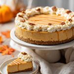 Creamy 8-Hour No-Bake Pumpkin Cheesecake 4 No-Bake Pumpkin Cheesecake
