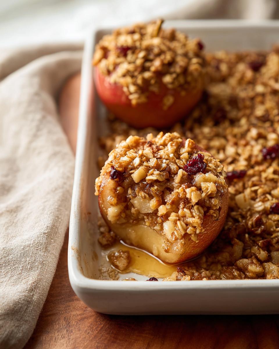 Oatmeal Baked Apples Recipe - detail 1