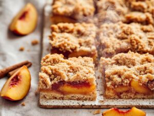 Home 5 Peach Crumb Bars
