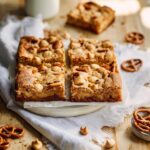Peanut Butter Pretzel Butterscotch Blondies