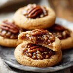 Pecan Pie Thumbprint Cookies