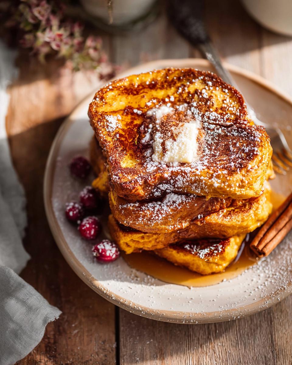 Pumpkin Brioche French Toast - detail 1