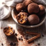 Fudgy 15-min Pumpkin Brownie Cookie Balls 4 Pumpkin Brownie Cookie Balls