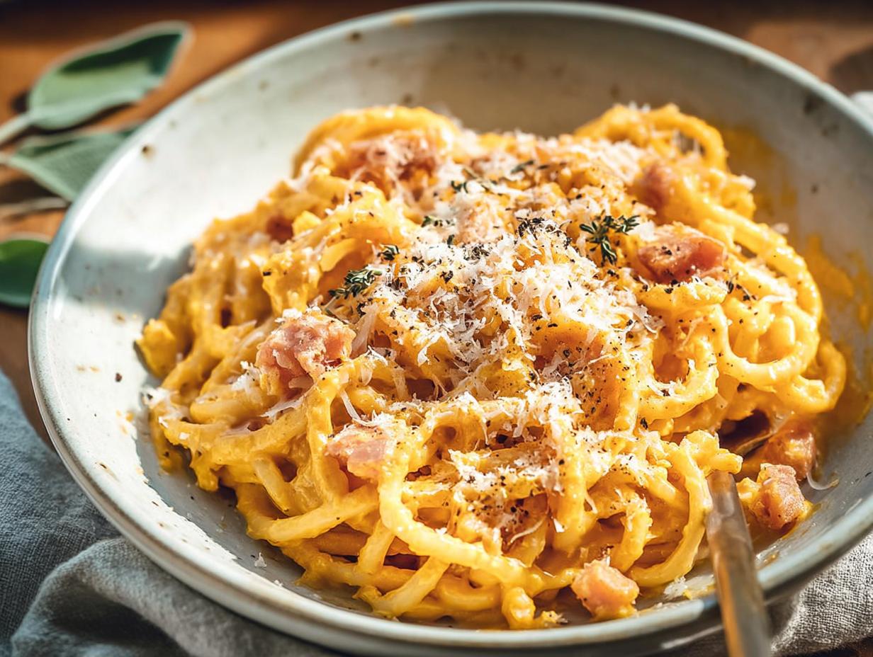 Home 13 Pumpkin Carbonara