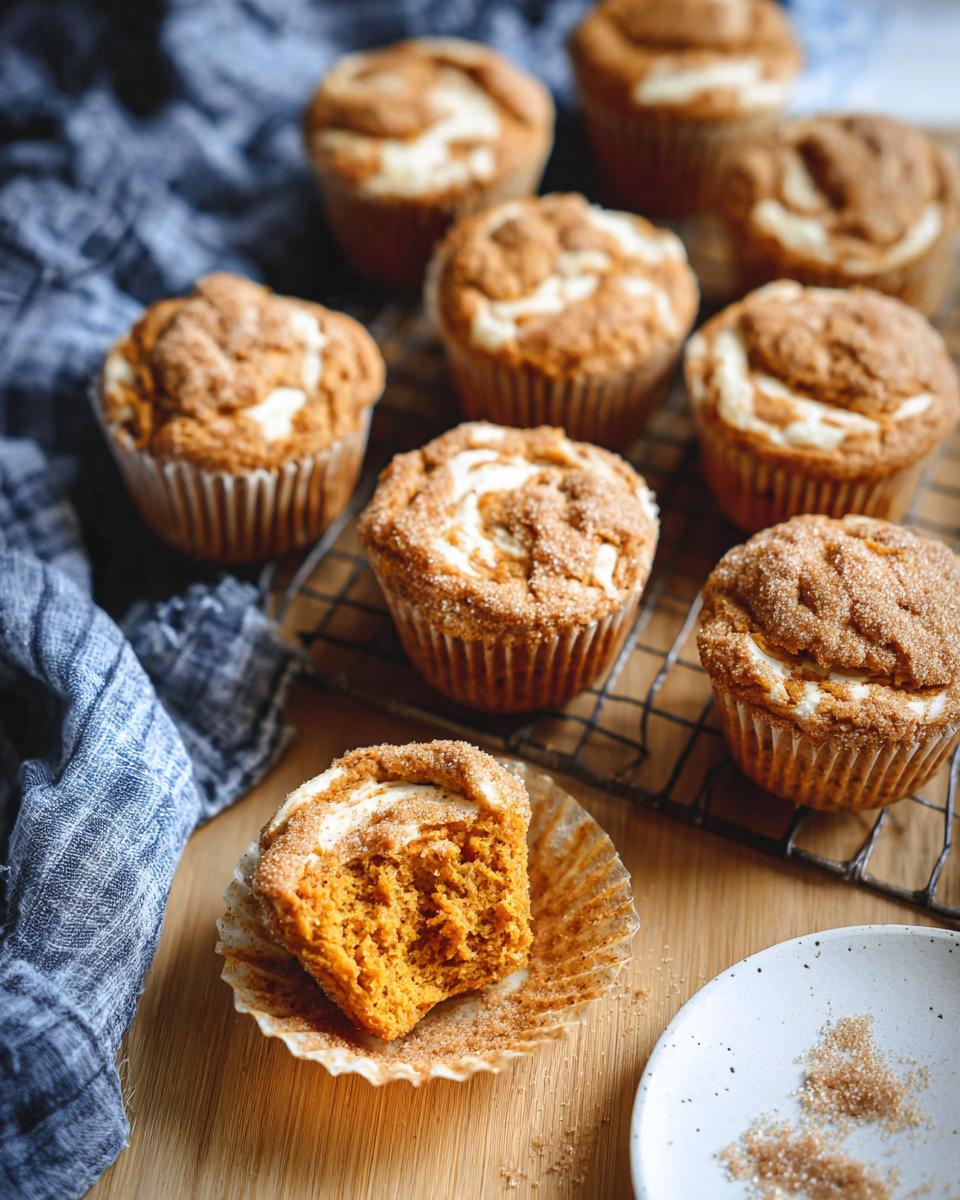 Pumpkin Cheesecake Muffins: Foolproof in 3 Steps 3 Pumpkin Cheesecake Muffins - detail 1