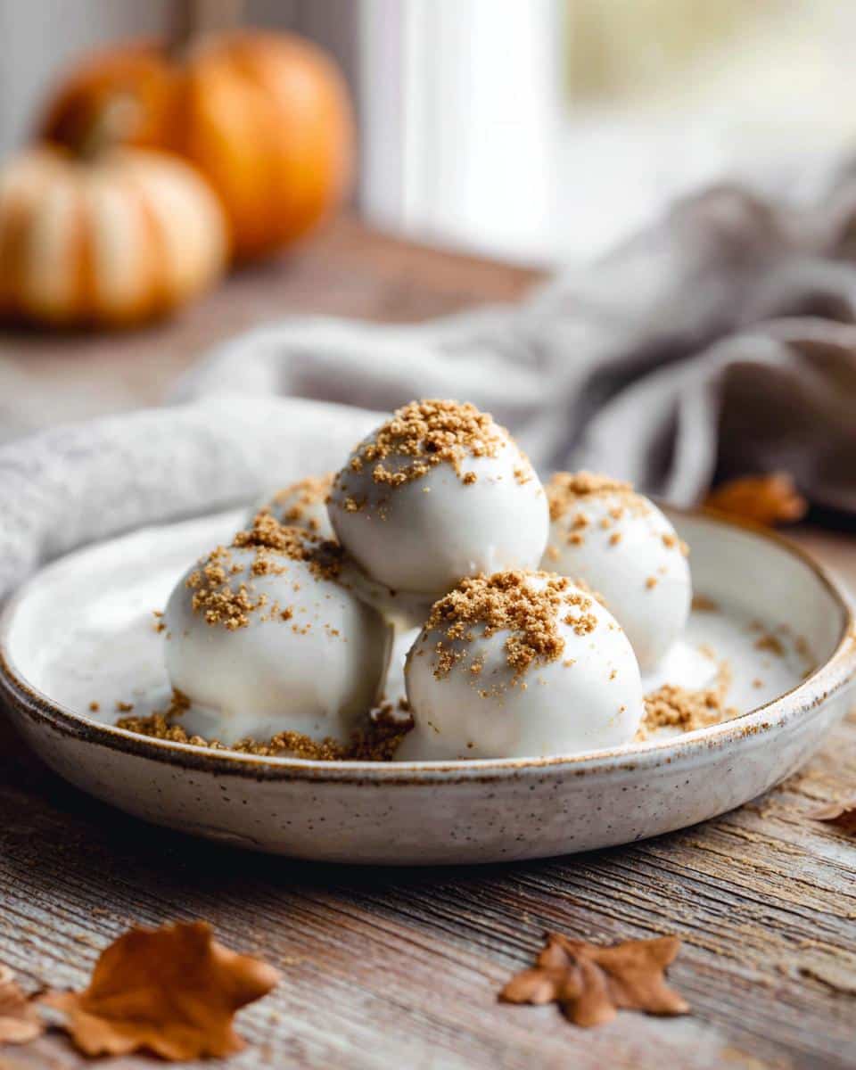 Perfect 20-Minute Pumpkin Cheesecake Truffles 3 Pumpkin Cheesecake Truffles - detail 1