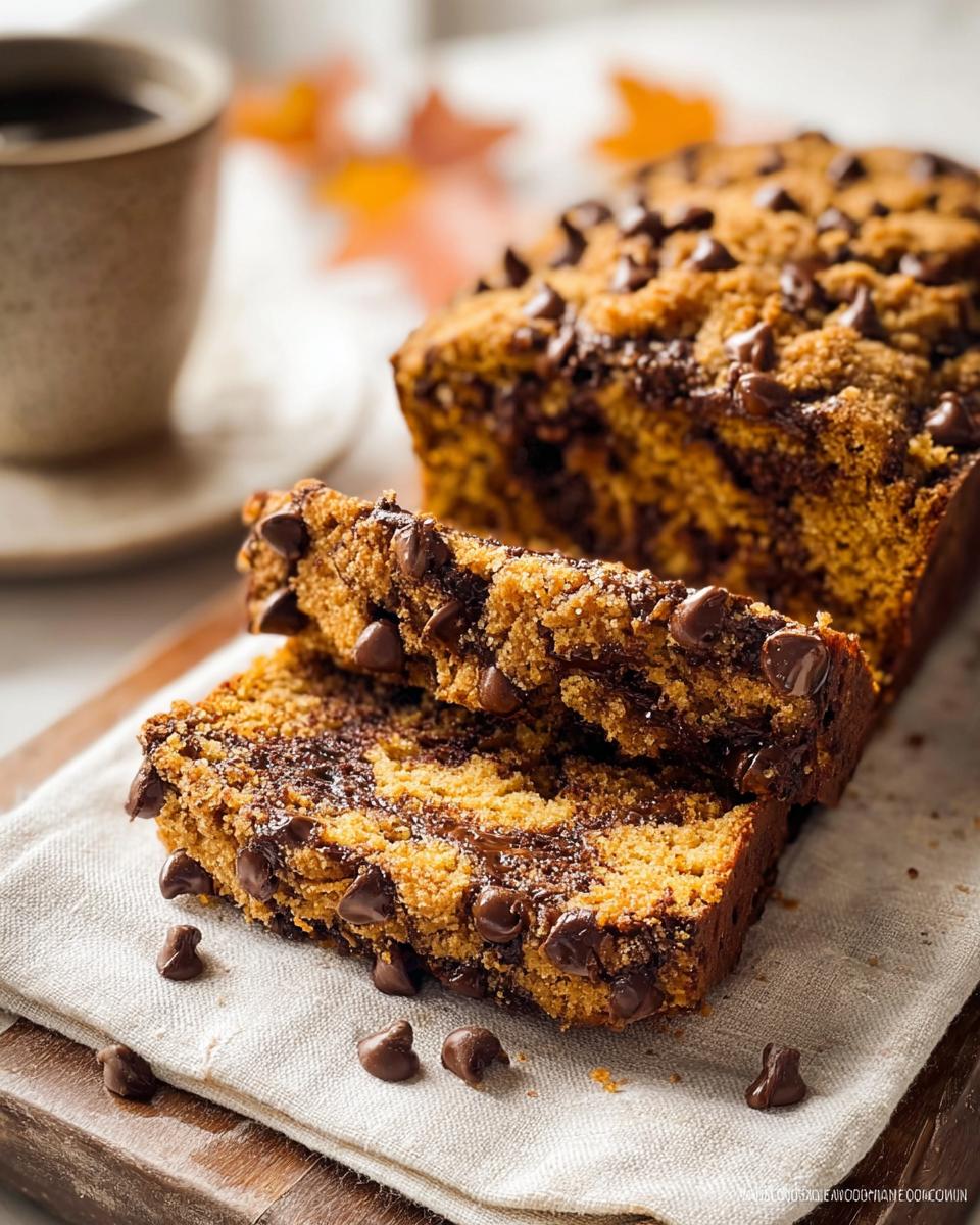 Pumpkin Chocolate Chip Streusel Bread: 1 Ultimate Fall Treat 3 Pumpkin Chocolate Chip Streusel Bread - detail 1