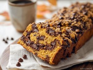 Home 4 Pumpkin Chocolate Chip Streusel Bread