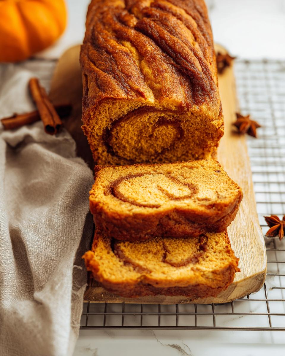 Pumpkin Cinnamon Swirl Bread: A Perfect 5-Star Treat 3 Pumpkin Cinnamon Swirl Bread - detail 1