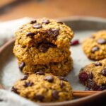 Pumpkin Dark Chocolate Chip Oat Cookies: Perfect 3 Step Recipe 4 Pumpkin Dark Chocolate Chip Oat Cookies