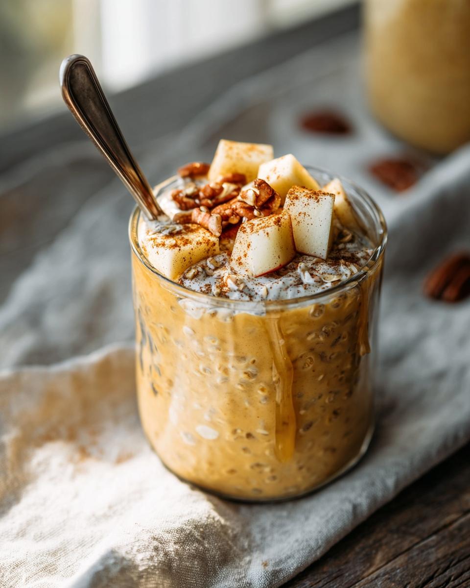 Creamy 5-Minute Pumpkin Flax Overnight Oats 3 Pumpkin Flax Overnight Oats - detail 1