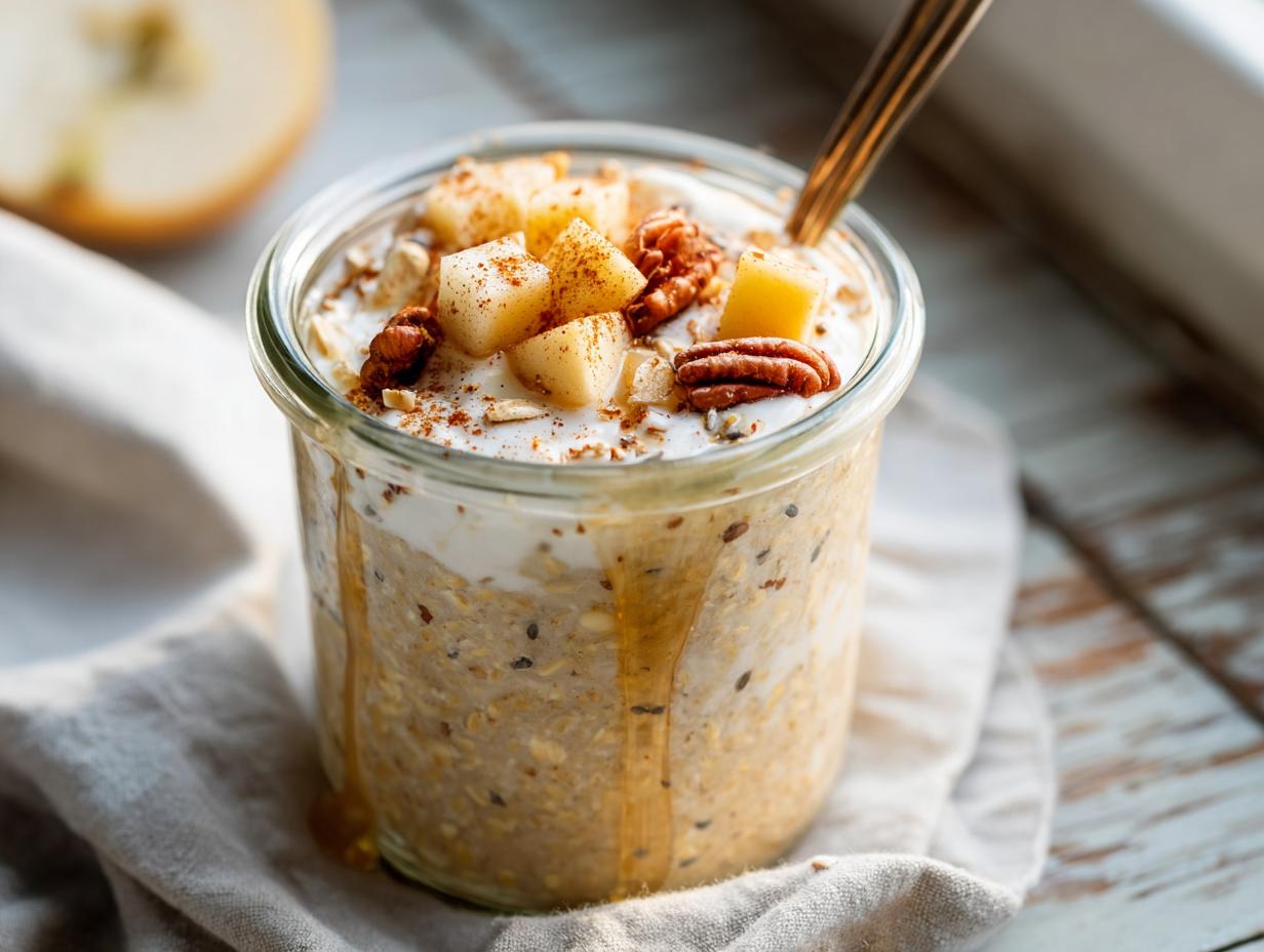 Pumpkin Flax Overnight Oats