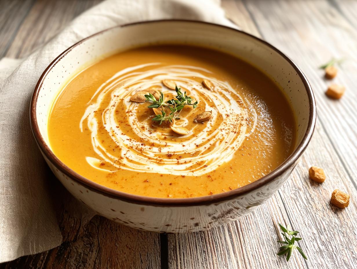 Pumpkin Ginger Bisque