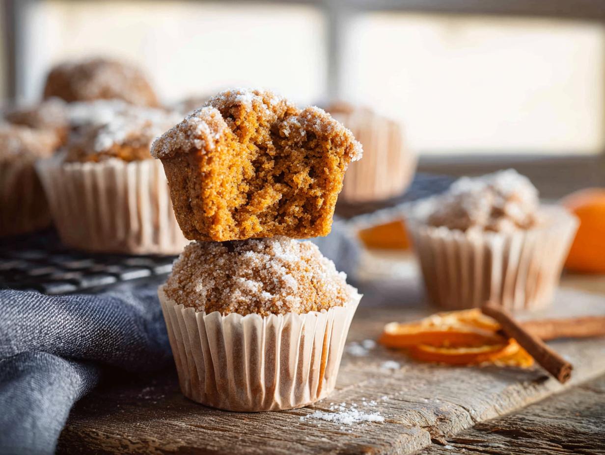 Home 15 Pumpkin Gingerbread Muffins