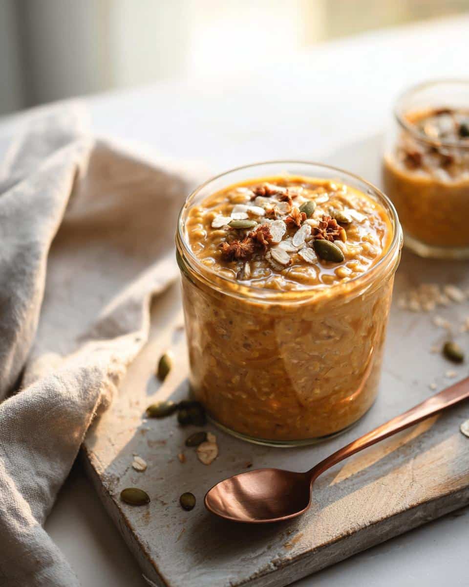Creamy Pumpkin Overnight Oats in 5 Minutes 3 Pumpkin Overnight Oats - detail 1