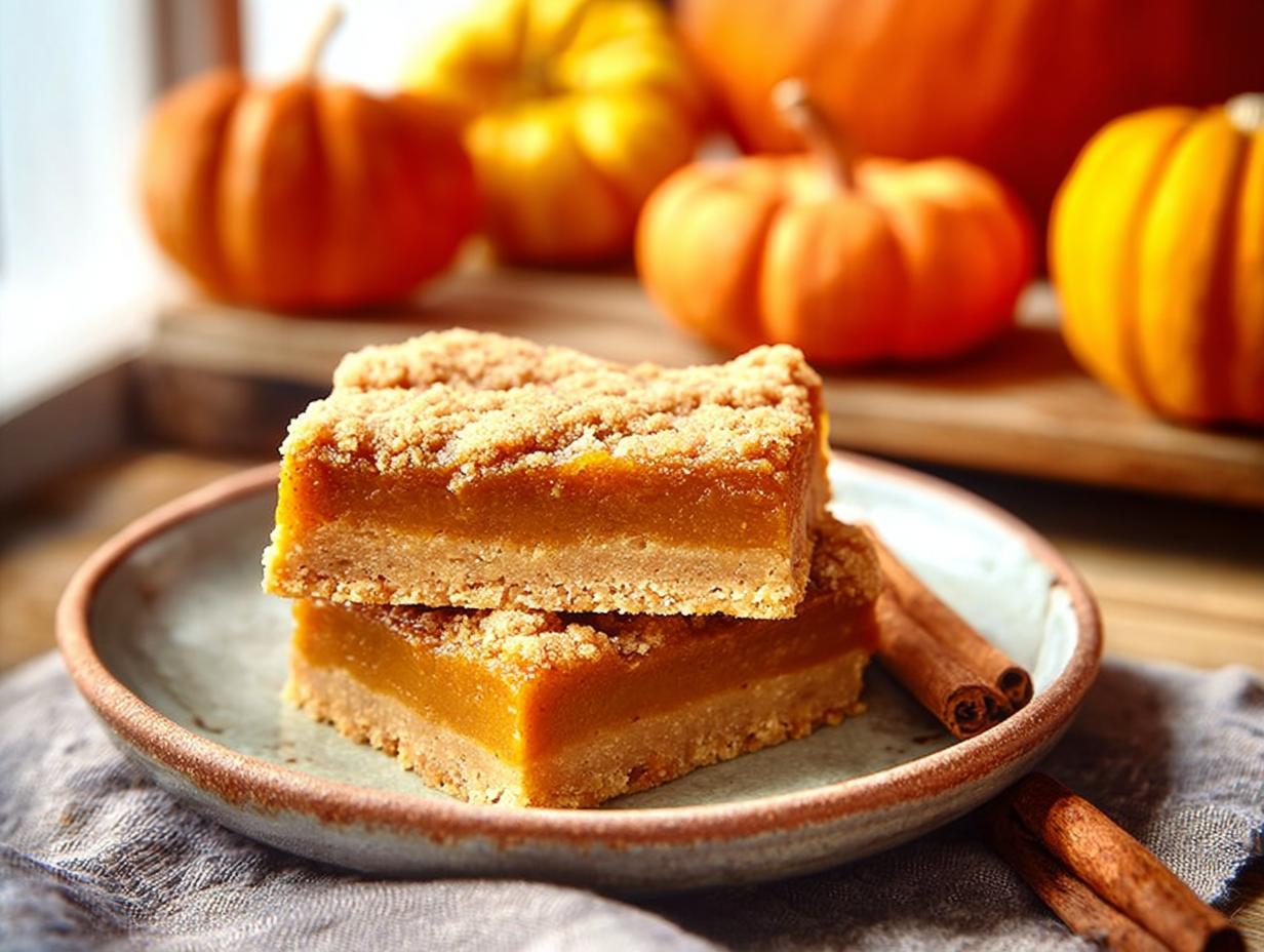 Pumpkin Pie Bars