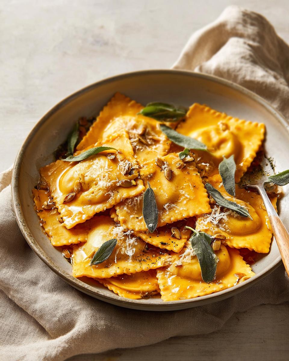 Pumpkin Ravioli - detail 1