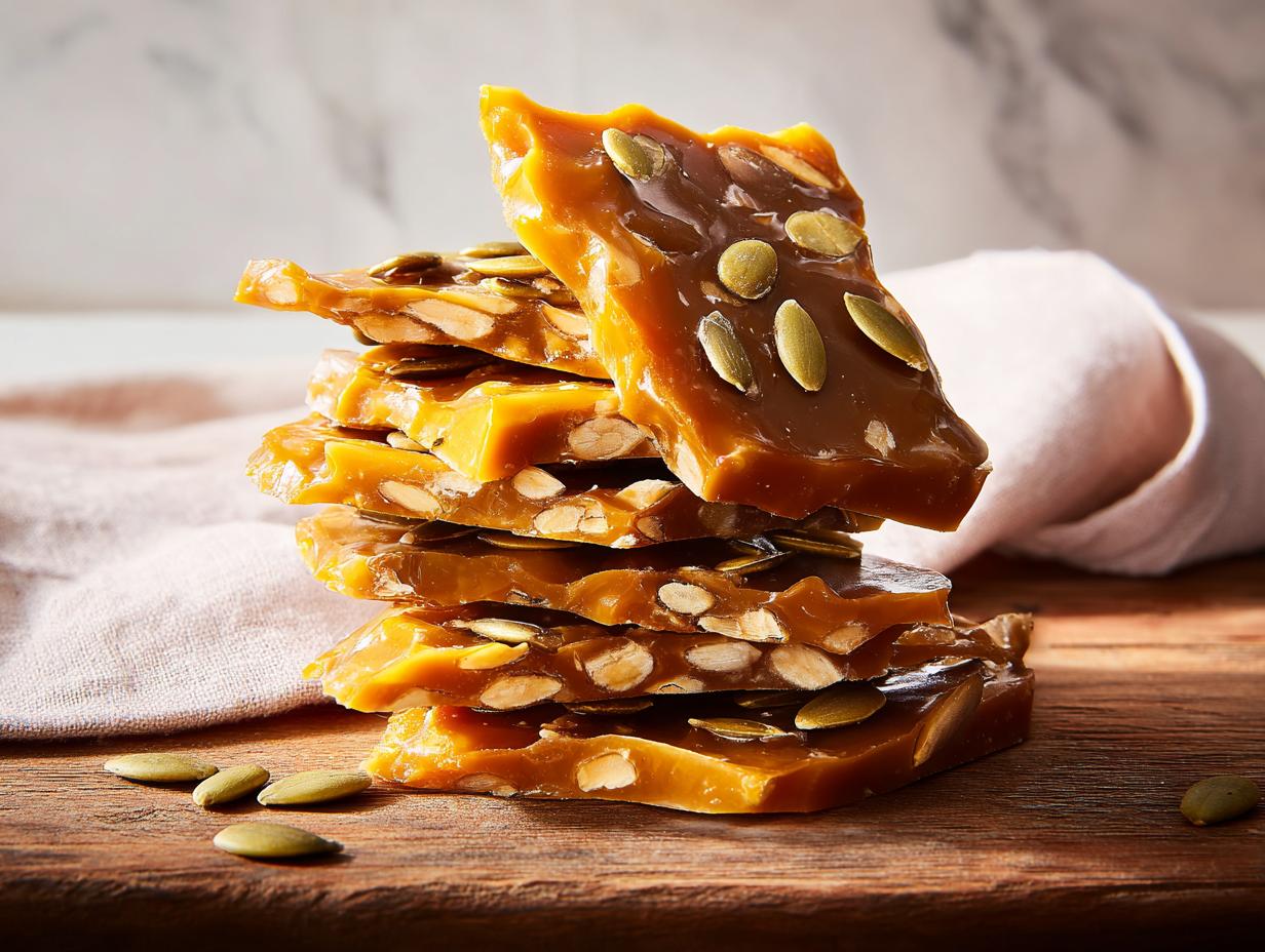 Pumpkin Seed Toffee