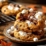 Pumpkin S'mores Cookies