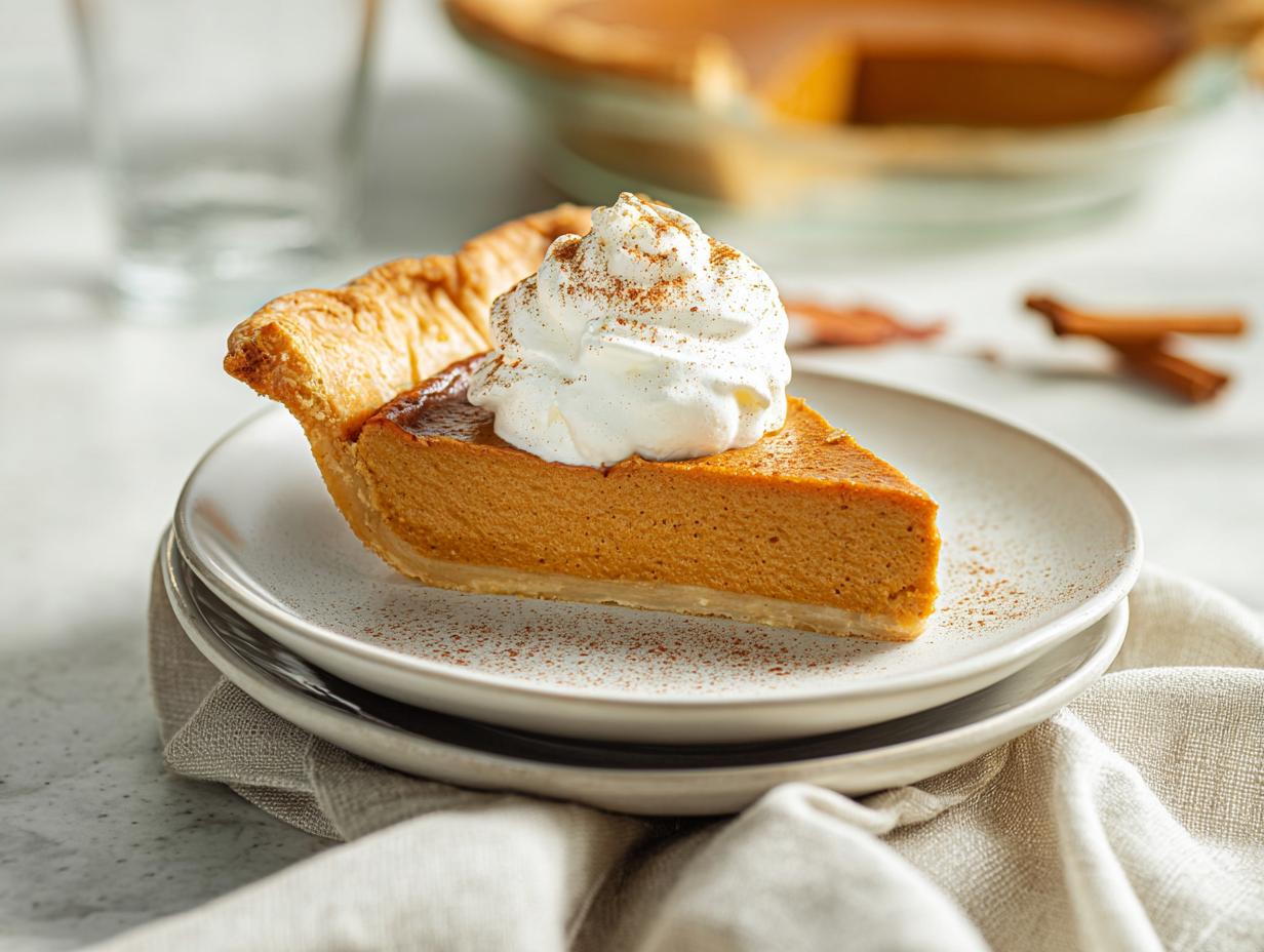 Pumpkin Spice Latte Pie