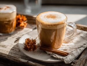 Home 7 Pumpkin Spice Oat Milk Latte