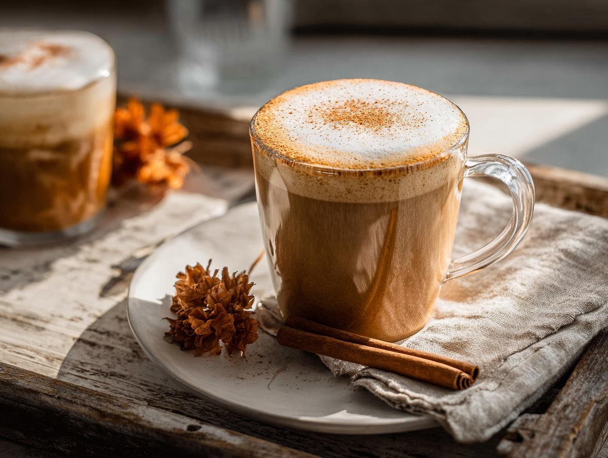Pumpkin Spice Oat Milk Latte