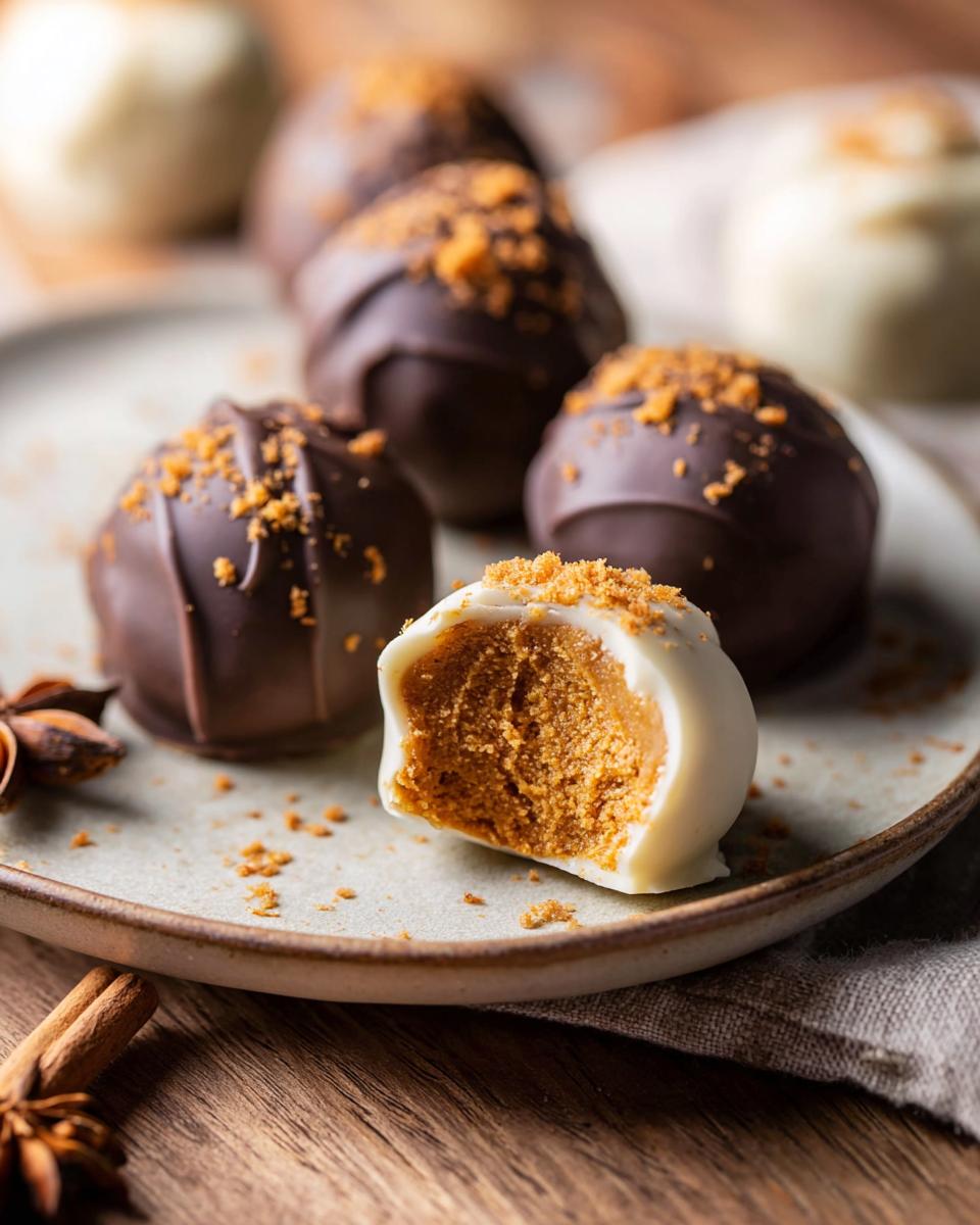 Pumpkin Spice Peanut Butter Truffles: 1 Bowl Wonder 3 Pumpkin Spice Peanut Butter Truffles - detail 1