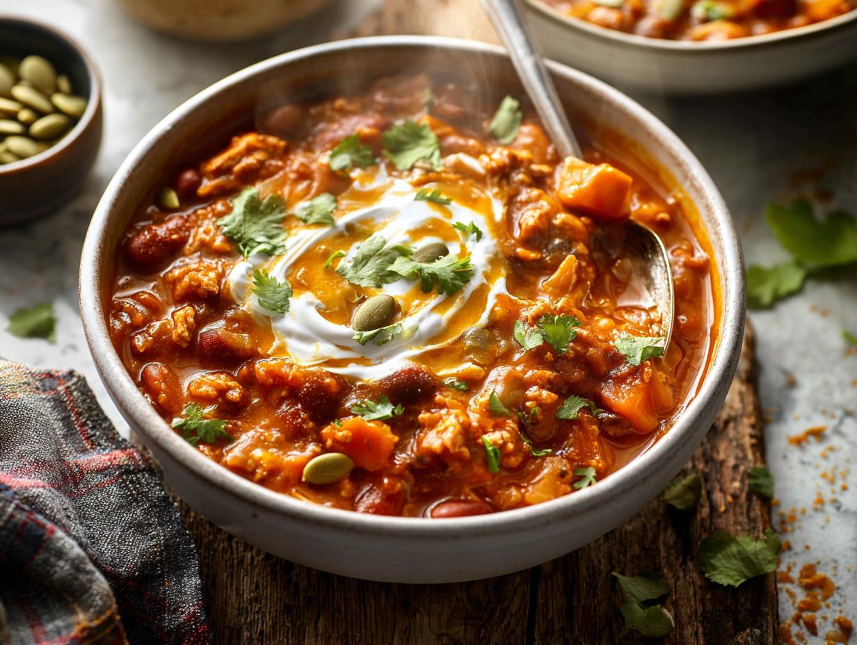 Home 13 Pumpkin Turkey Chili