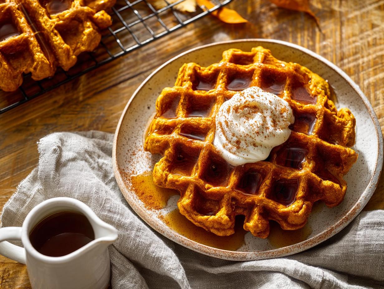 Pumpkin Waffles