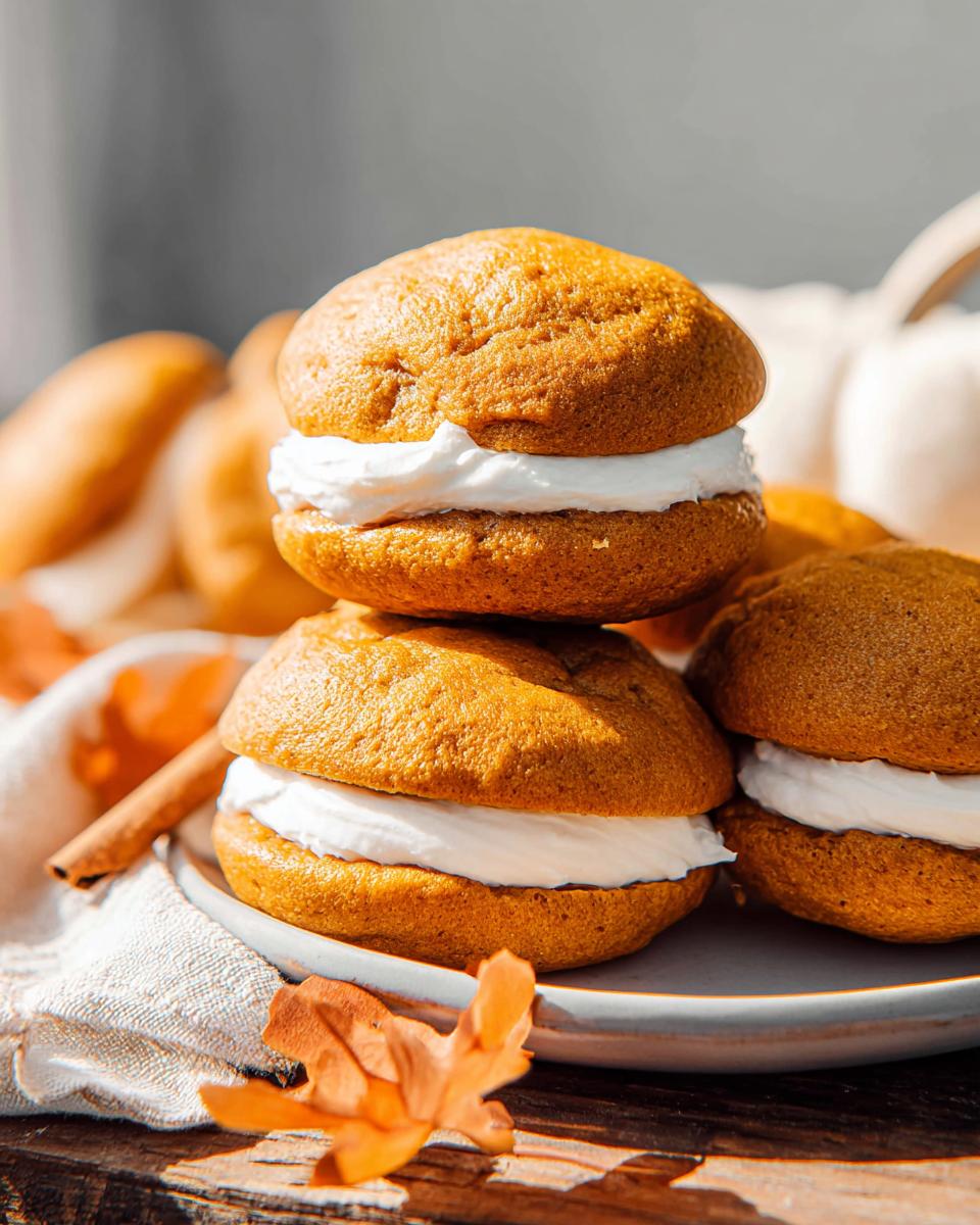 Pumpkin Whoopie Pies - detail 1