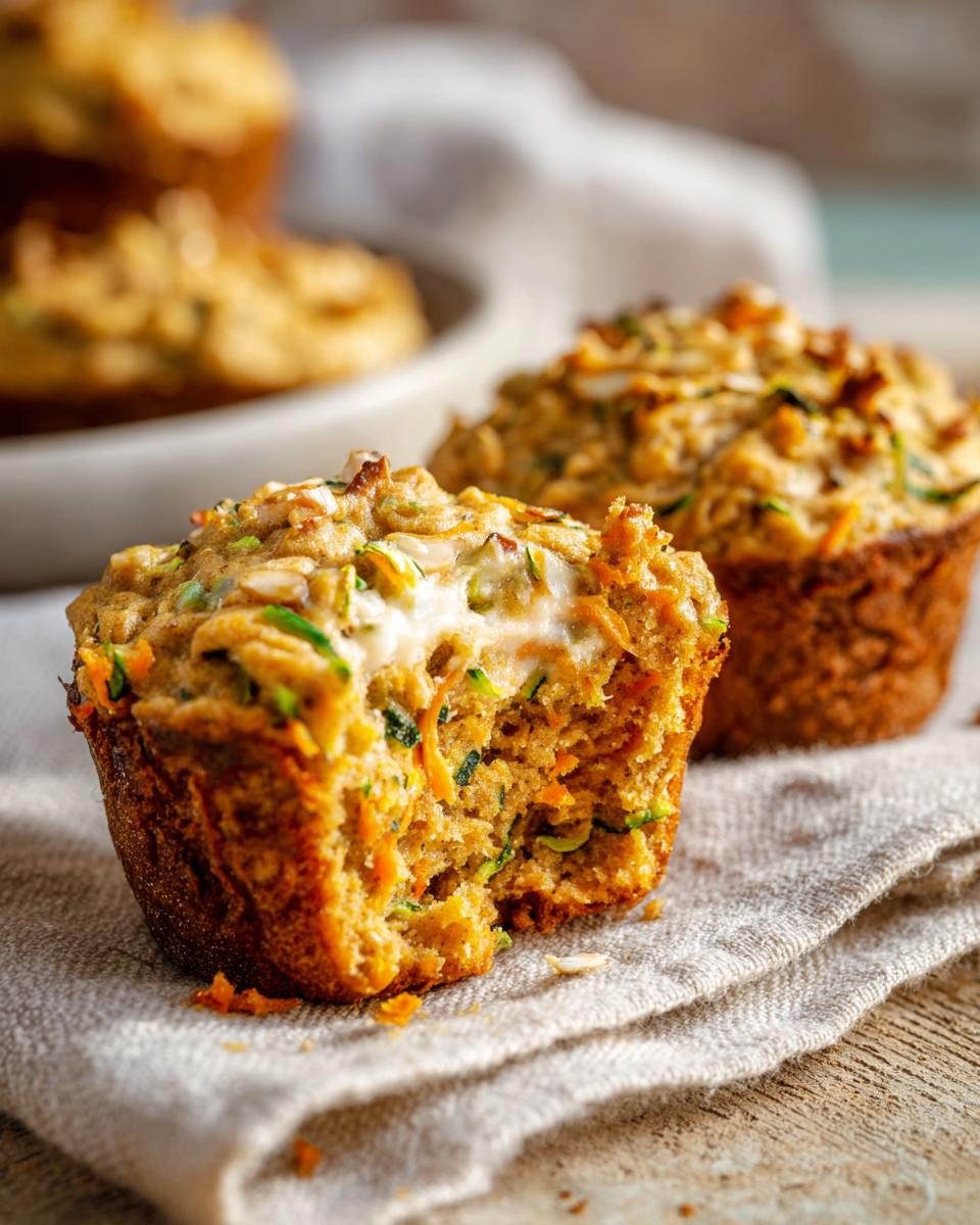 Pumpkin Zucchini Oatmeal Cups: 10-Min Love 3 Pumpkin Zucchini Oatmeal Cups - detail 1