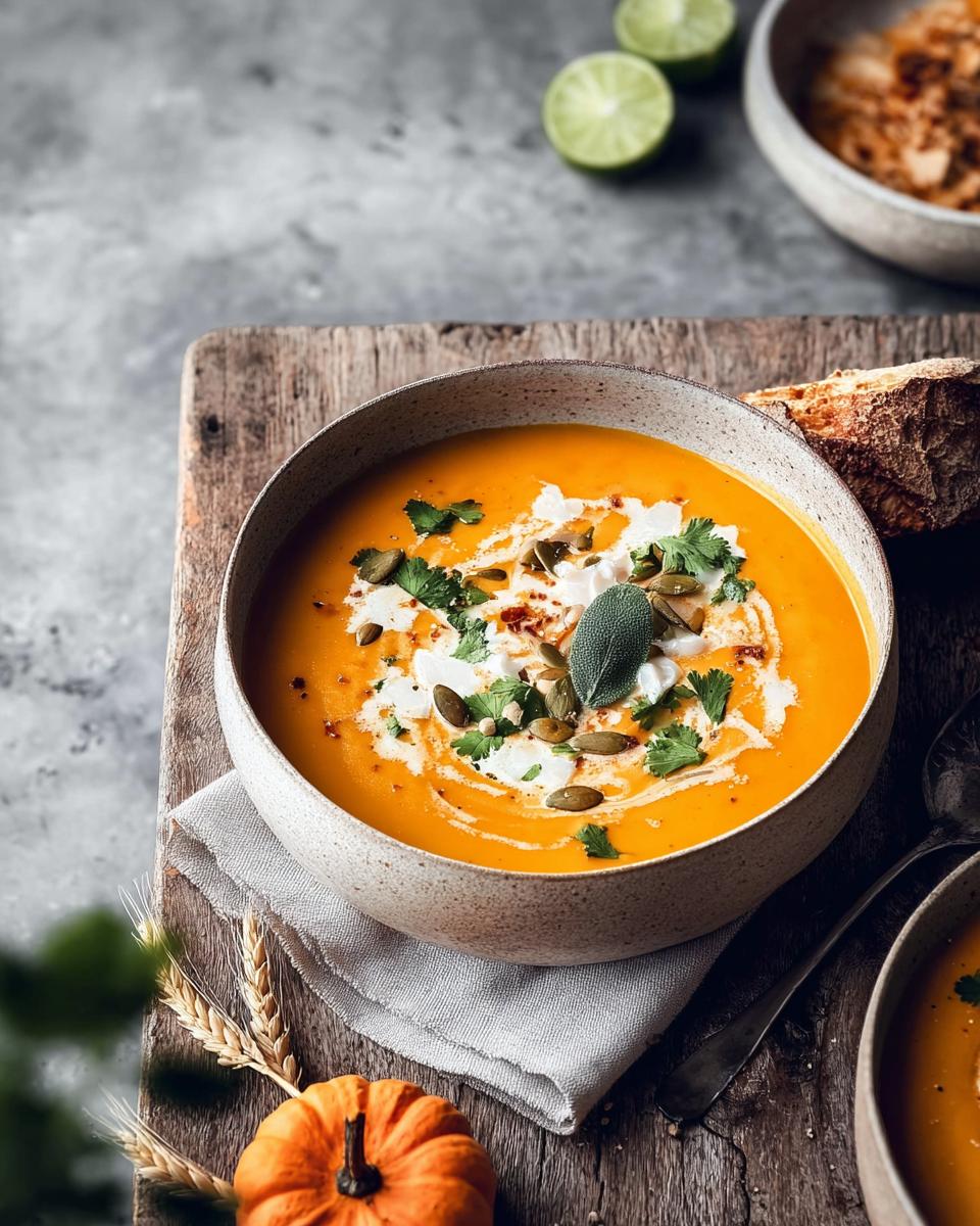 Creamy 35-Min Pumpkin & Sweet Potato Soup 3 Pumpkin & sweet potato soup - detail 1