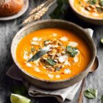 Creamy 35-Min Pumpkin & Sweet Potato Soup 4 Pumpkin & sweet potato soup
