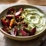 Roasted Beets with Dill Cream: 6 Simple Ingredients 4 Roasted beets with dill cream