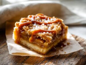 Home 6 Salted Caramel Apple Pie Bars