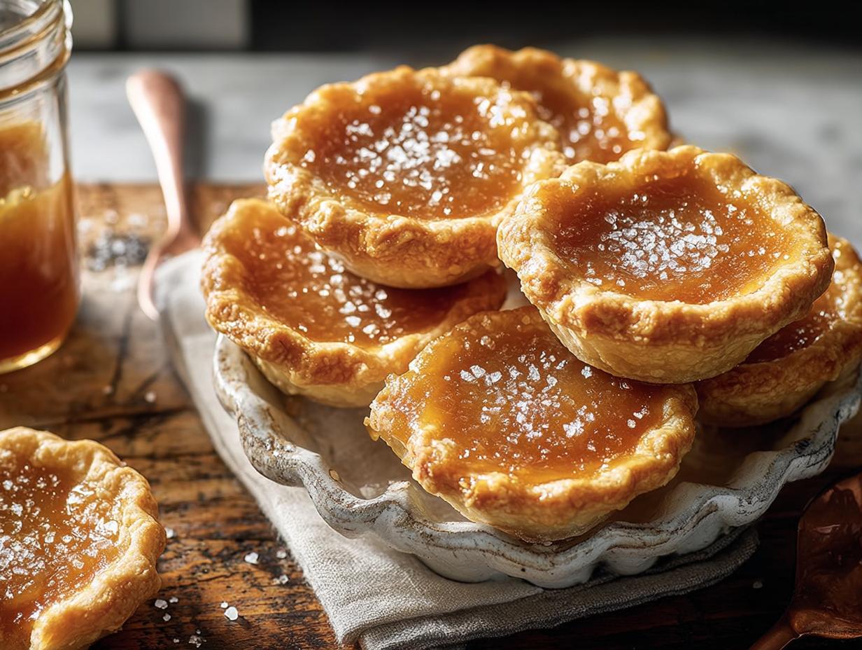 Salted Maple Mini Pies