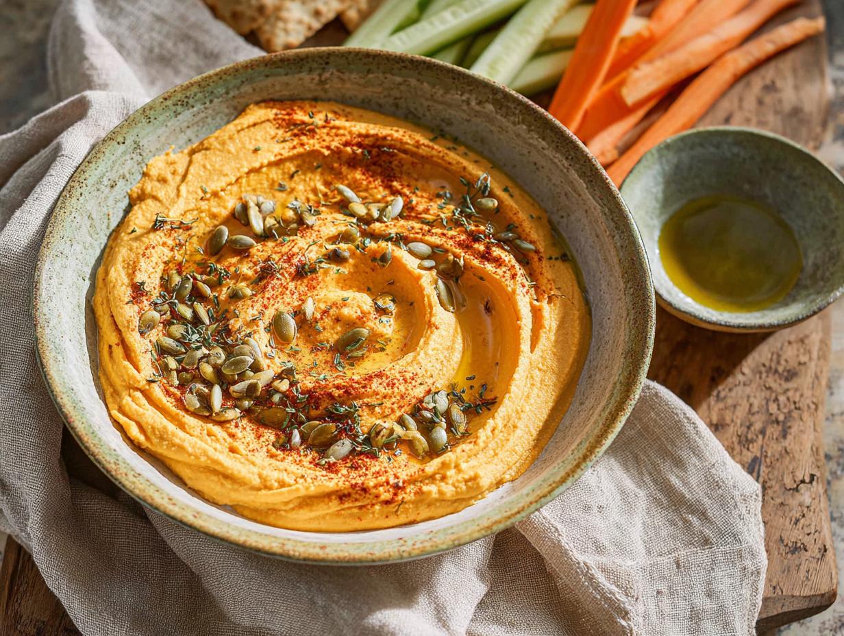 Savory Pumpkin Hummus