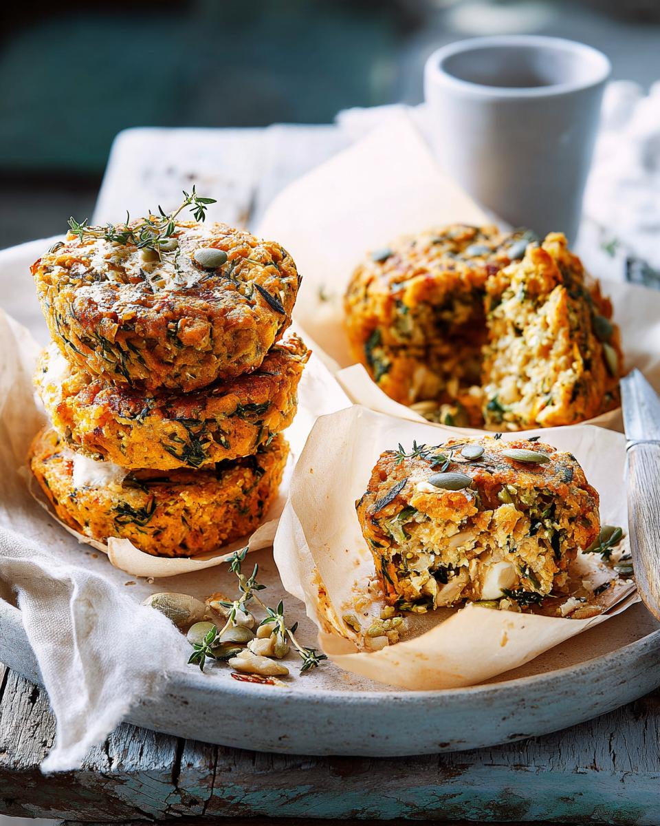 Savory Pumpkin Spinach Oat Cakes: 25-Min Irresistible 3 Savory Pumpkin Spinach Oat Cakes - detail 1