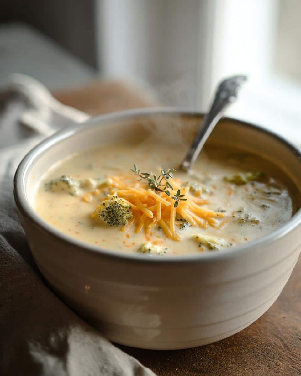Slow Cooker Broccoli Cheese Soup 4-Hour Magic 3 Slow Cooker Broccoli Cheese Soup - detail 1