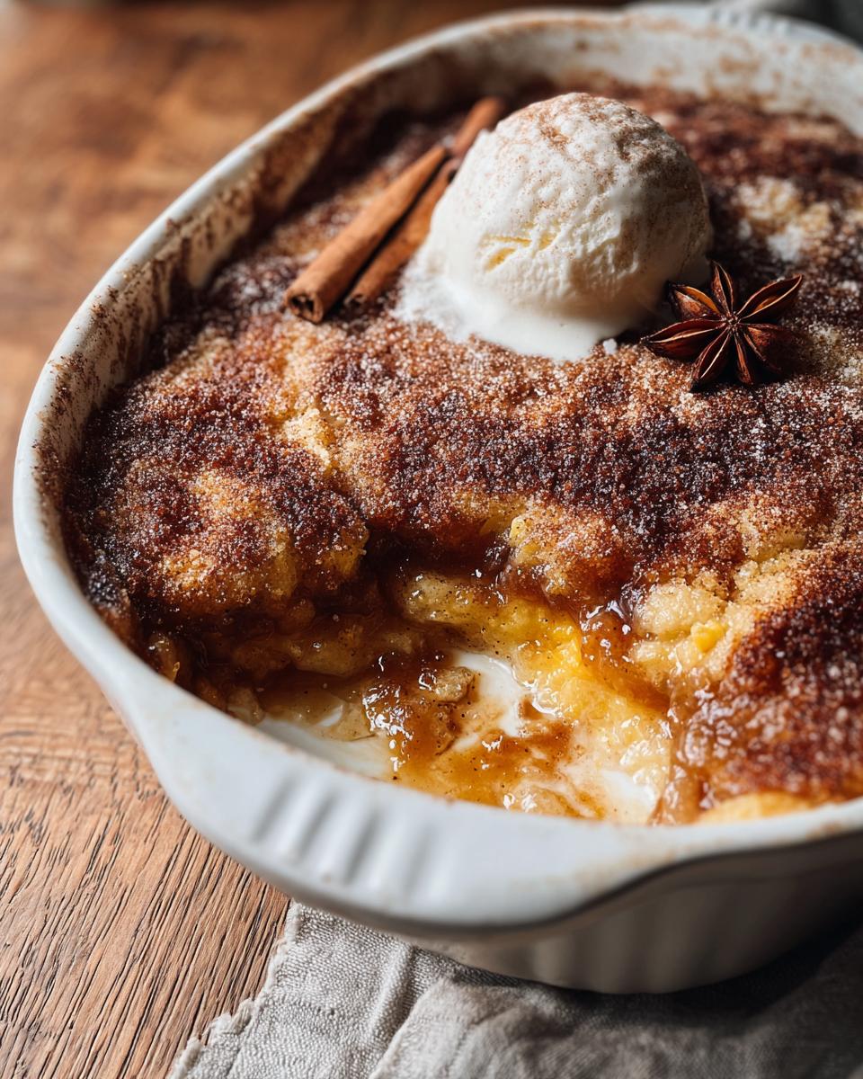 Snickerdoodle Cobbler - detail 1