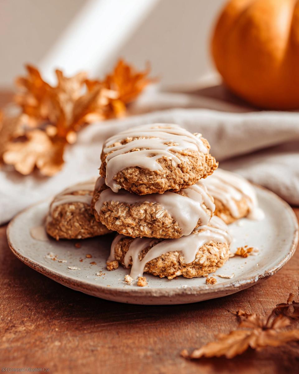 3 Tips for Soft Pumpkin Oatmeal Cookies with Maple Icing 3 Soft Pumpkin Oatmeal Cookies with Maple Icing - detail 1
