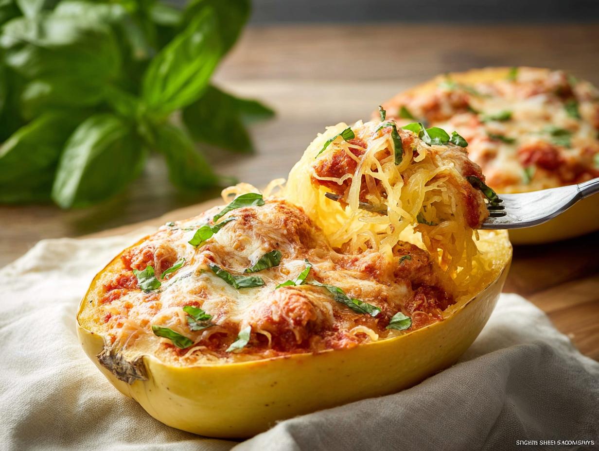 Home 11 Spaghetti Squash Parmesan
