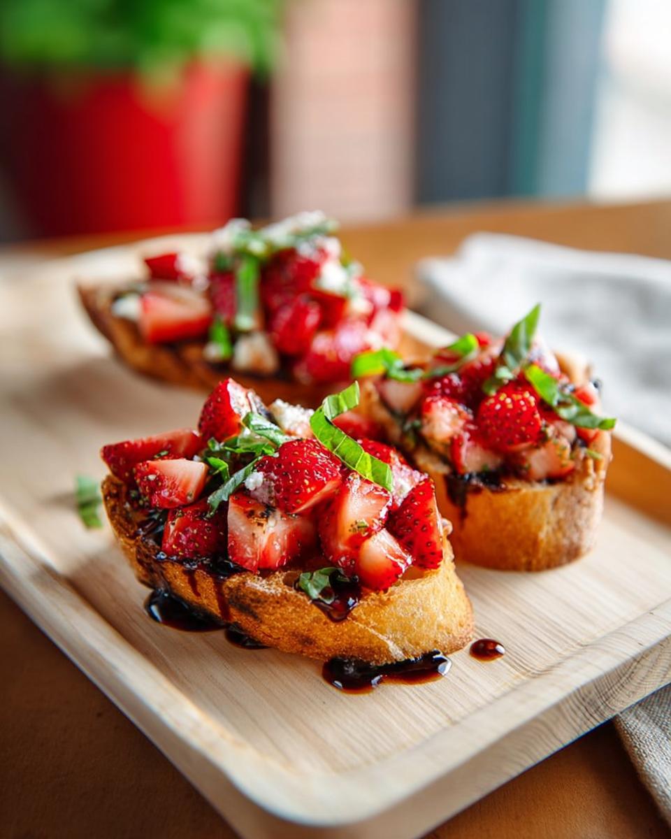 Best 22-Minute Strawberry Balsamic Bruschetta 3 Strawberry Balsamic Bruschetta - detail 1