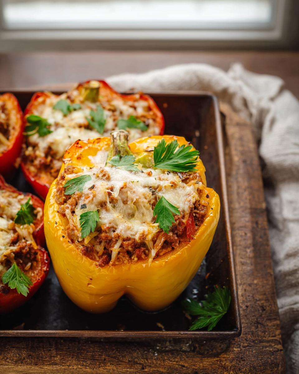 Make Perfect Stuffed Peppers in 4 Easy Steps 3 Stuffed Peppers - detail 1