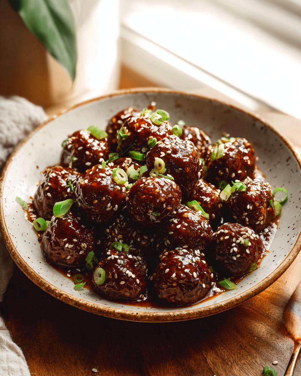 Teriyaki Meatballs: 35-Minute Irresistible Dinner 3 Teriyaki Meatballs - detail 1