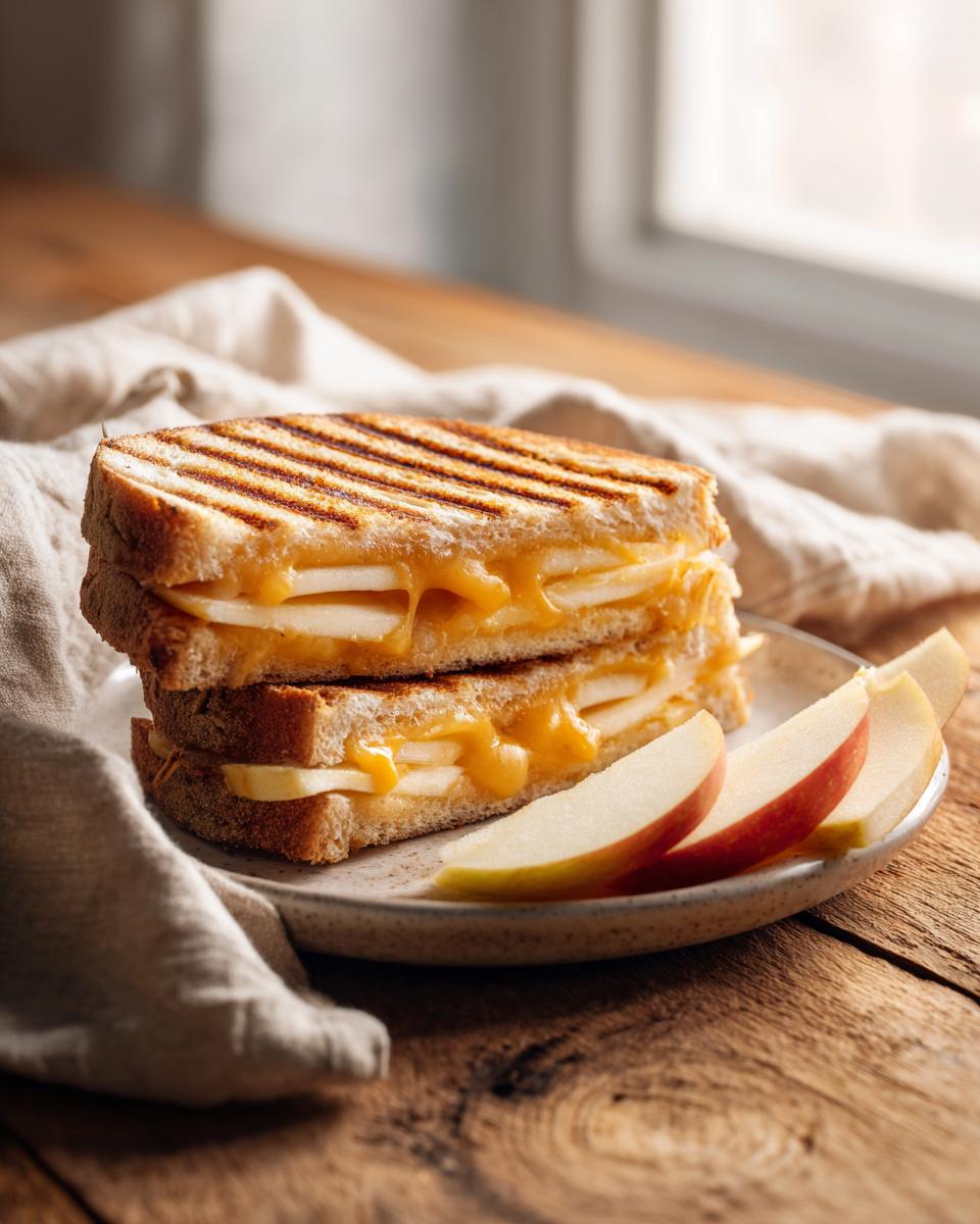 Turkey Apple and Cheddar Panini: 15-Min Crispy Delight 3 Turkey Apple and Cheddar Panini - detail 1