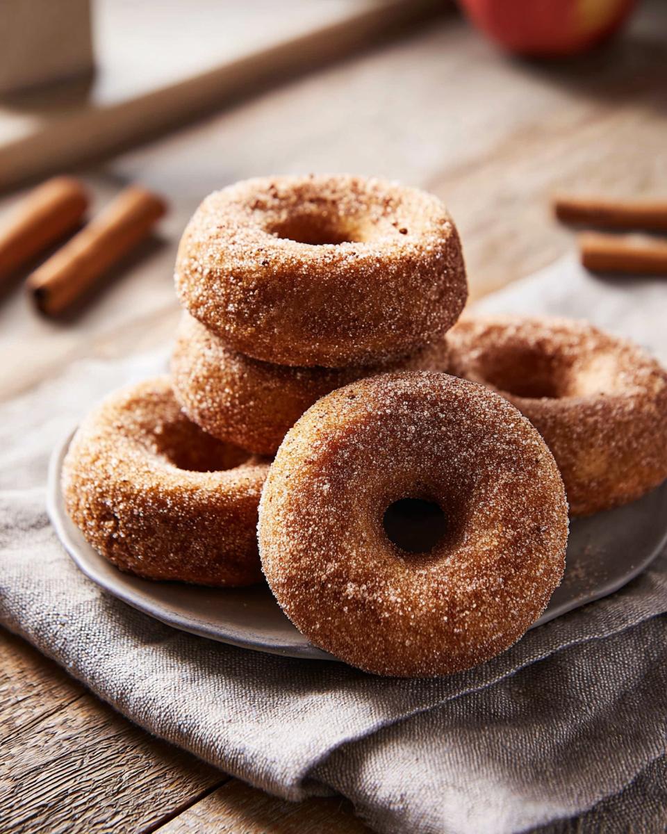 Baked Apple Cider Donuts: Simple 30 Minute Delight 3 baked apple cider donuts - detail 1